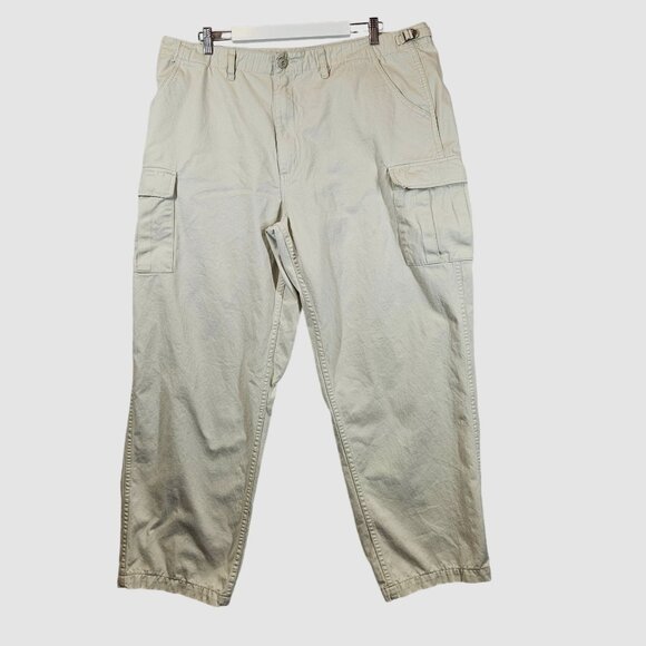 Cabella's Cargo Pants Mens 42 Tan Work Gorpcore Hiking Outdoor Fishing camping - Picture 1 of 14